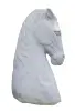 Product image 1 of the product “Head of a Horse made from Riverstone, looking down. 205cm Height. ”